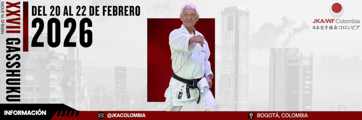 XXVII Gasshuku Internacional JKA Colombia 2026