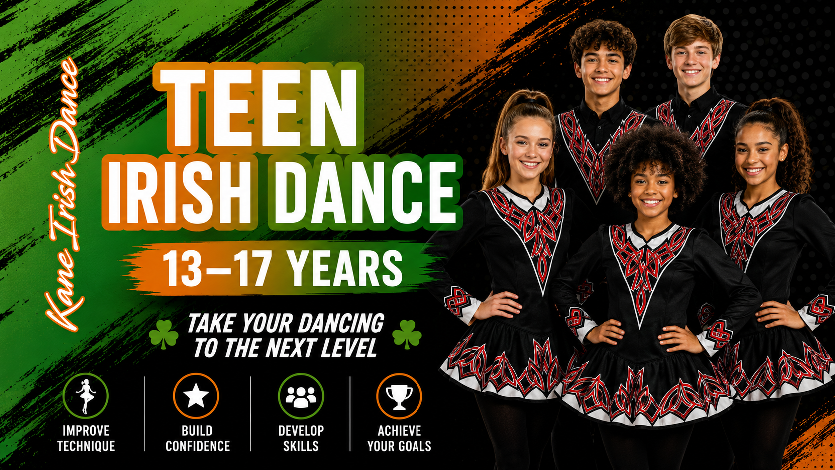 Teen Irish Dance Beginner Course