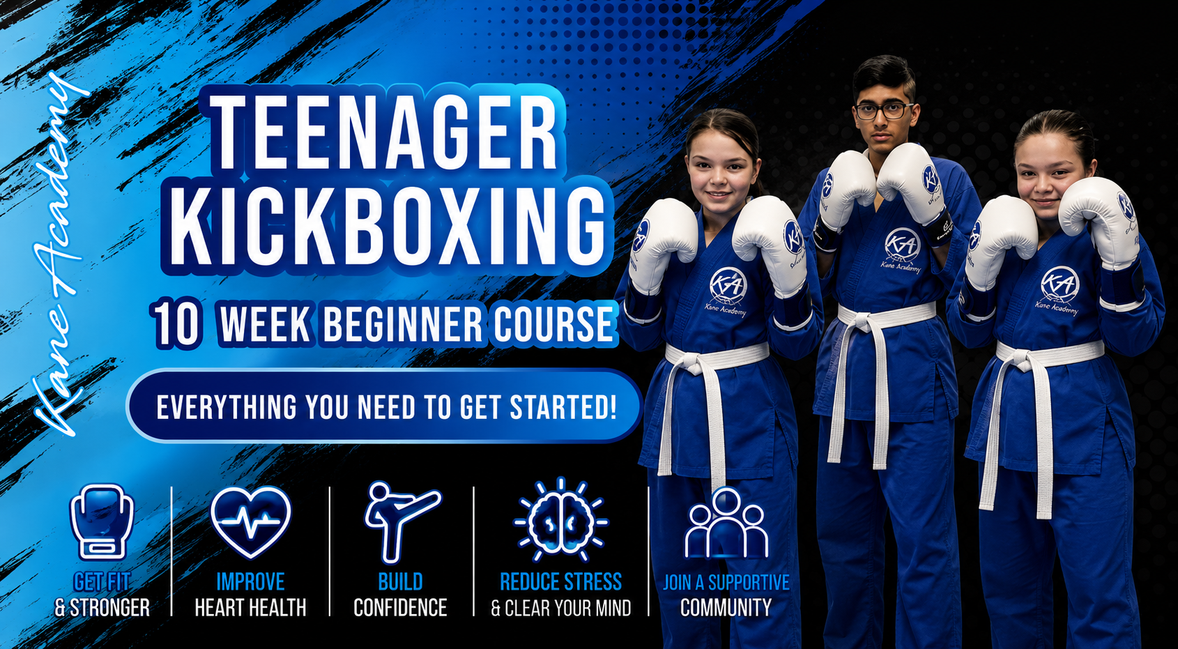 Teen Kickboxing Beginner Course